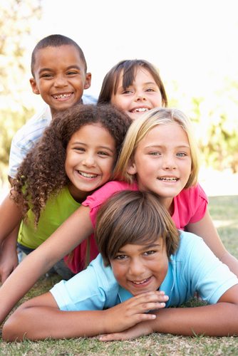 kids outside